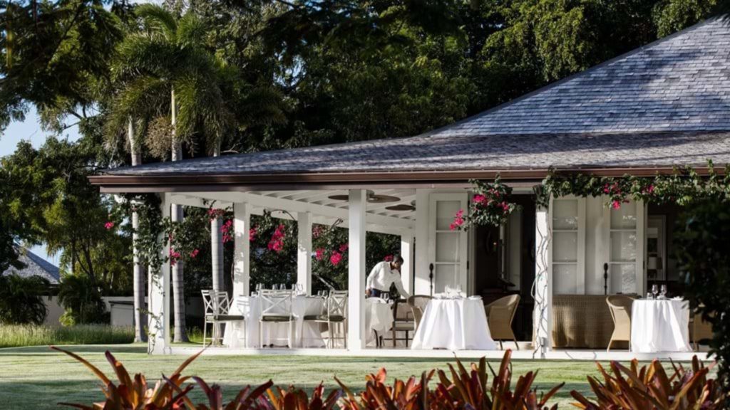 Jumby Bay Estate House Veranda