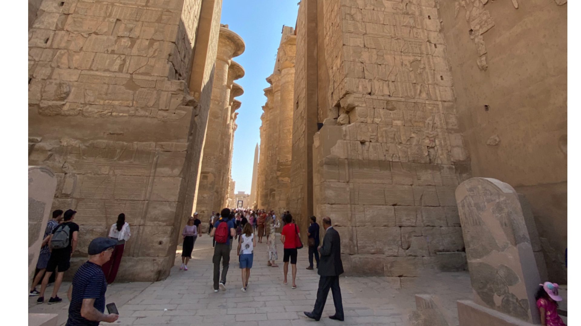 Temple of Karnak made in a Grand Scale