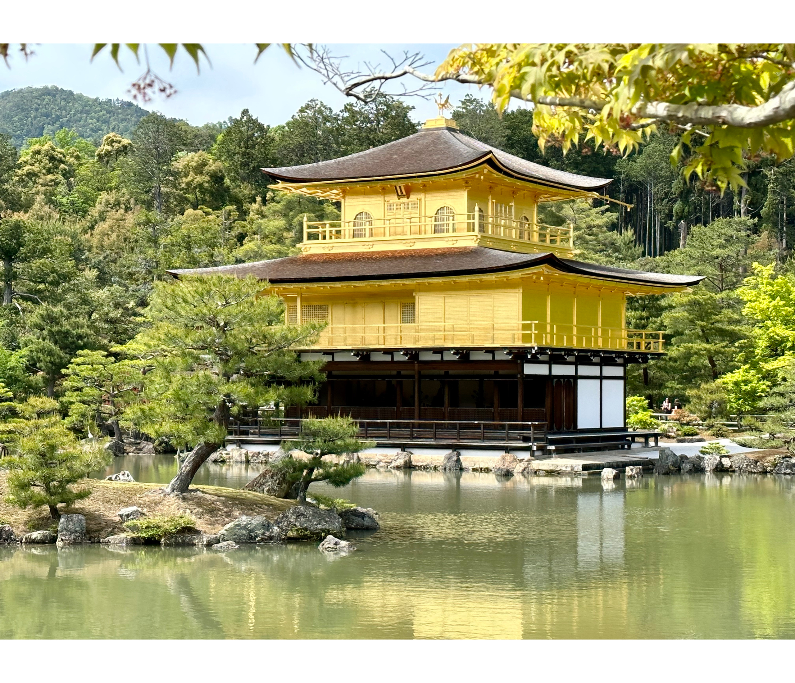 Kinkaku ji is a Zen Buddhist Temple