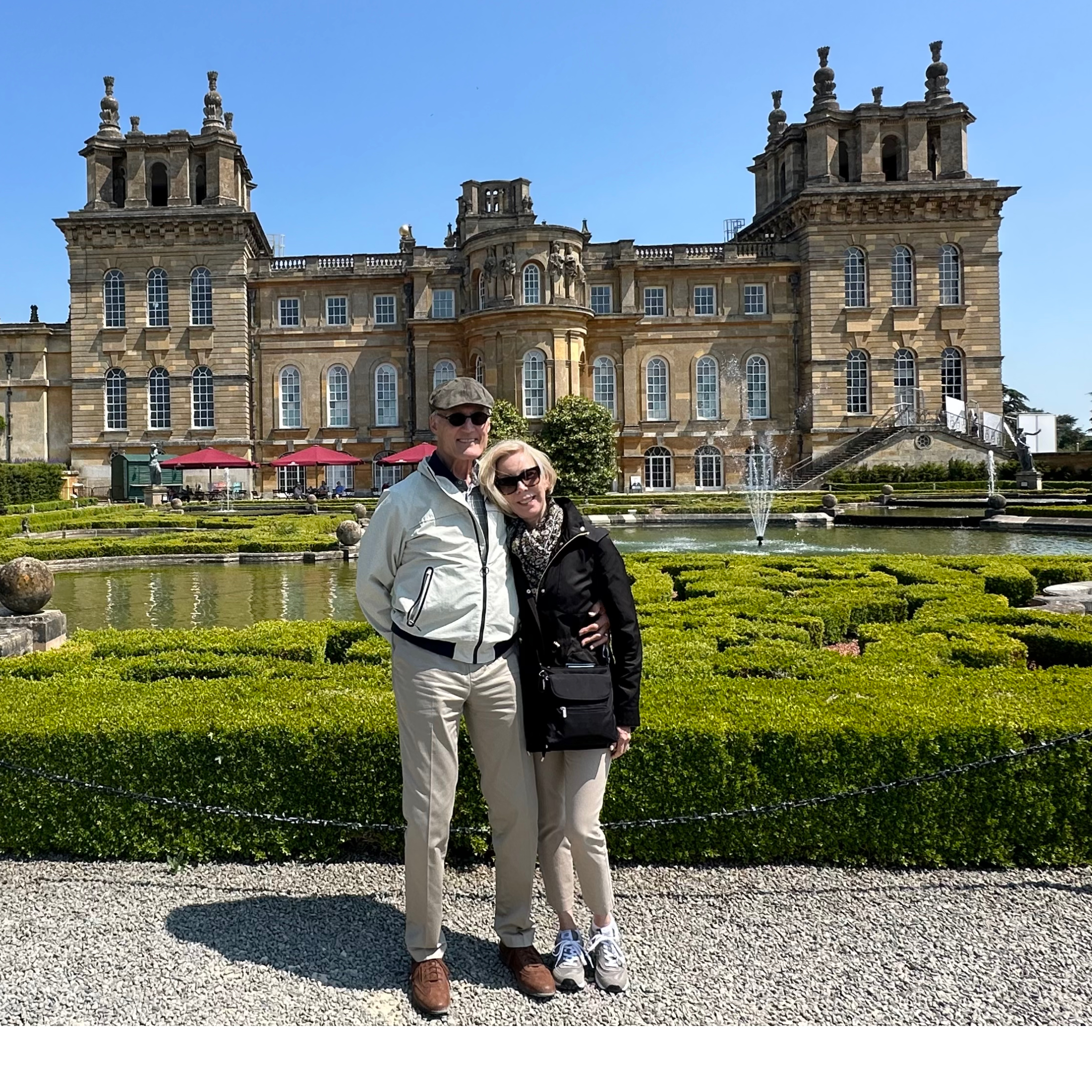 Blenheim's Italian Water Gardens was eventually designed by Achille Duchene