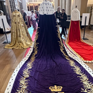 Queen Elizabeth Coronation attire at Blenheim