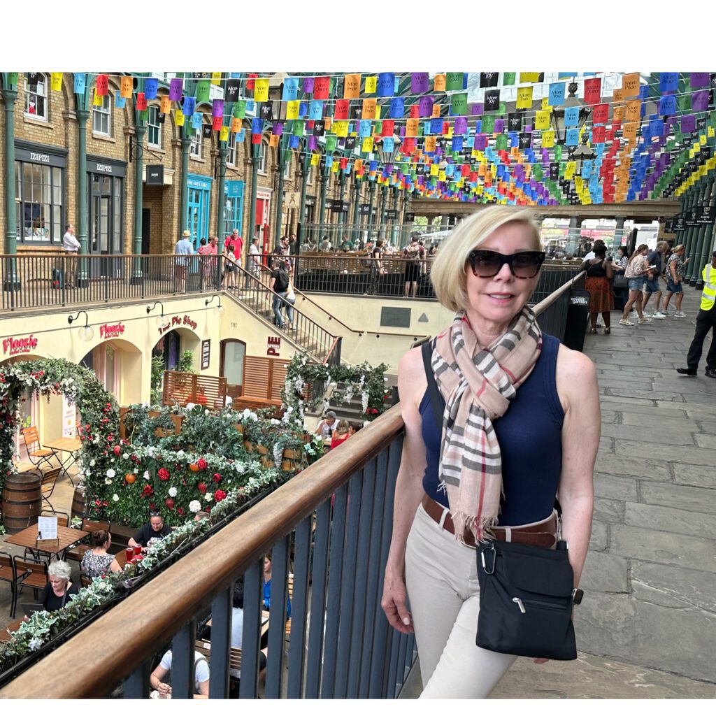 Inside Covent Gardens in London