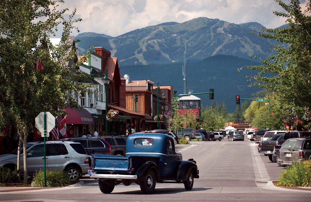 Main Street Whitefish, Montana