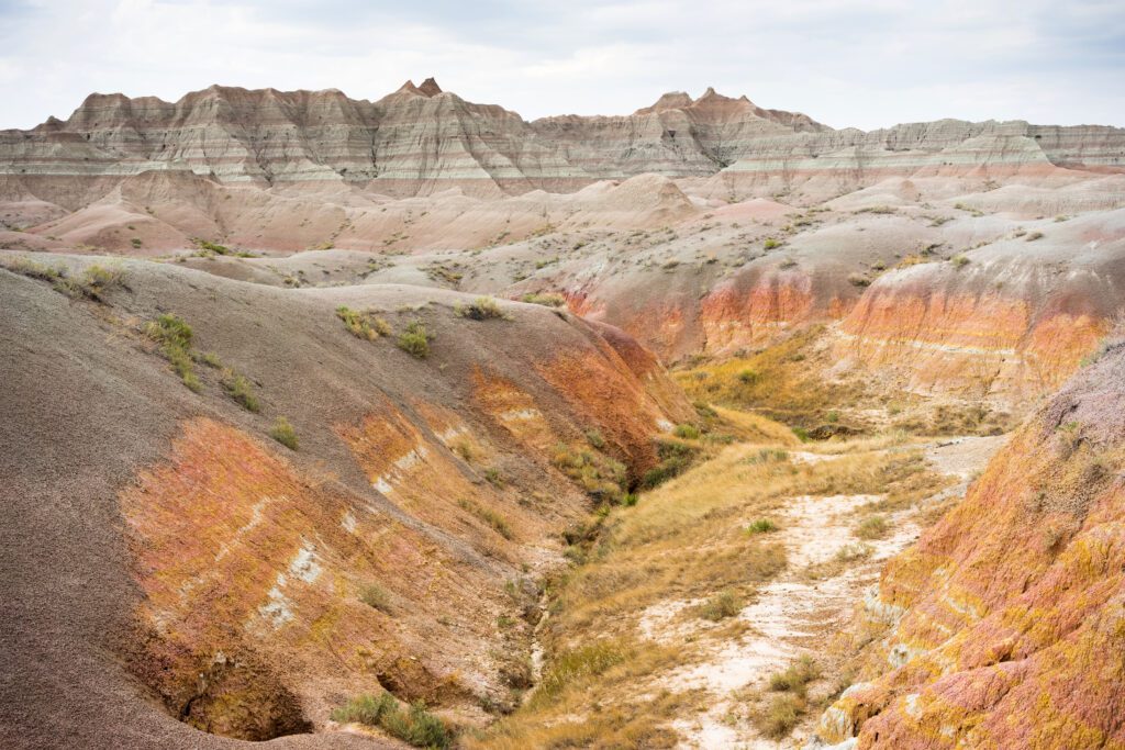 Geology Rock Formations Badlands National Park South Dakota