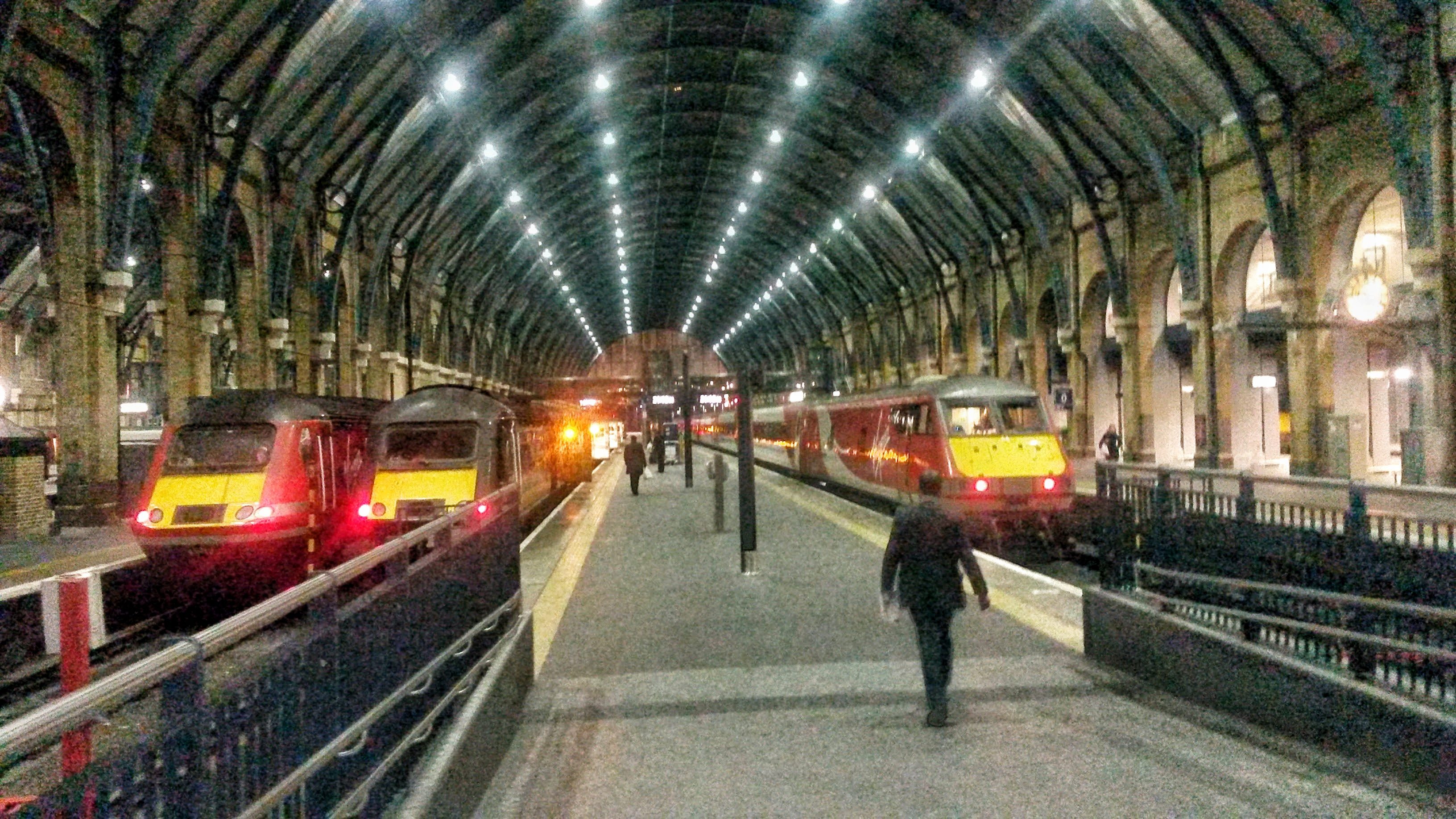 London train station