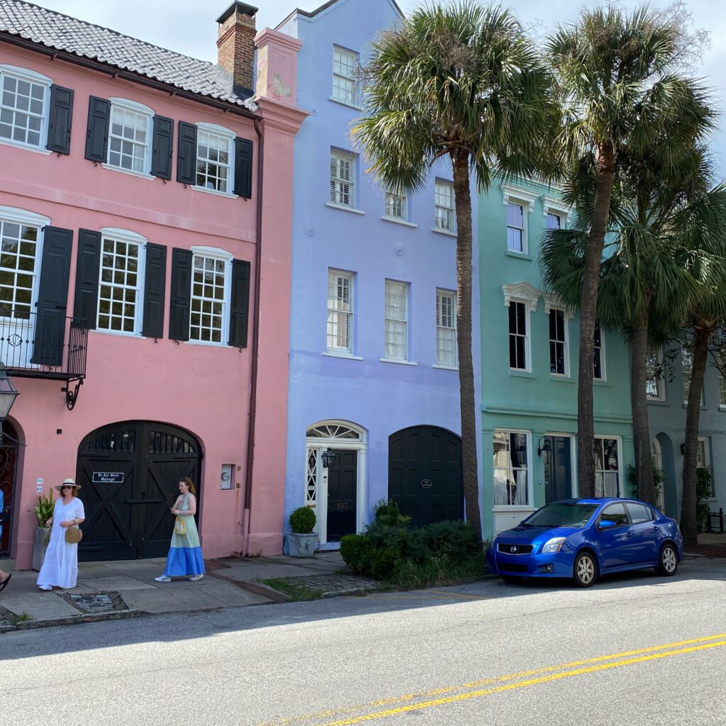 Rainbow Row Houses