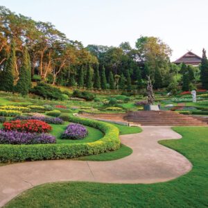 The Princess Mother Gardens of Chiang Rai Provence