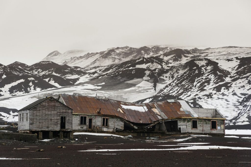 Old Norwegian Hektor whaling station, Deception Island, Antarctica