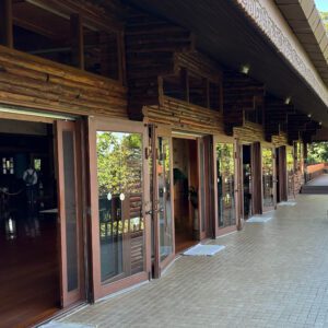 Doi Tung patio in Chiang Rai Province