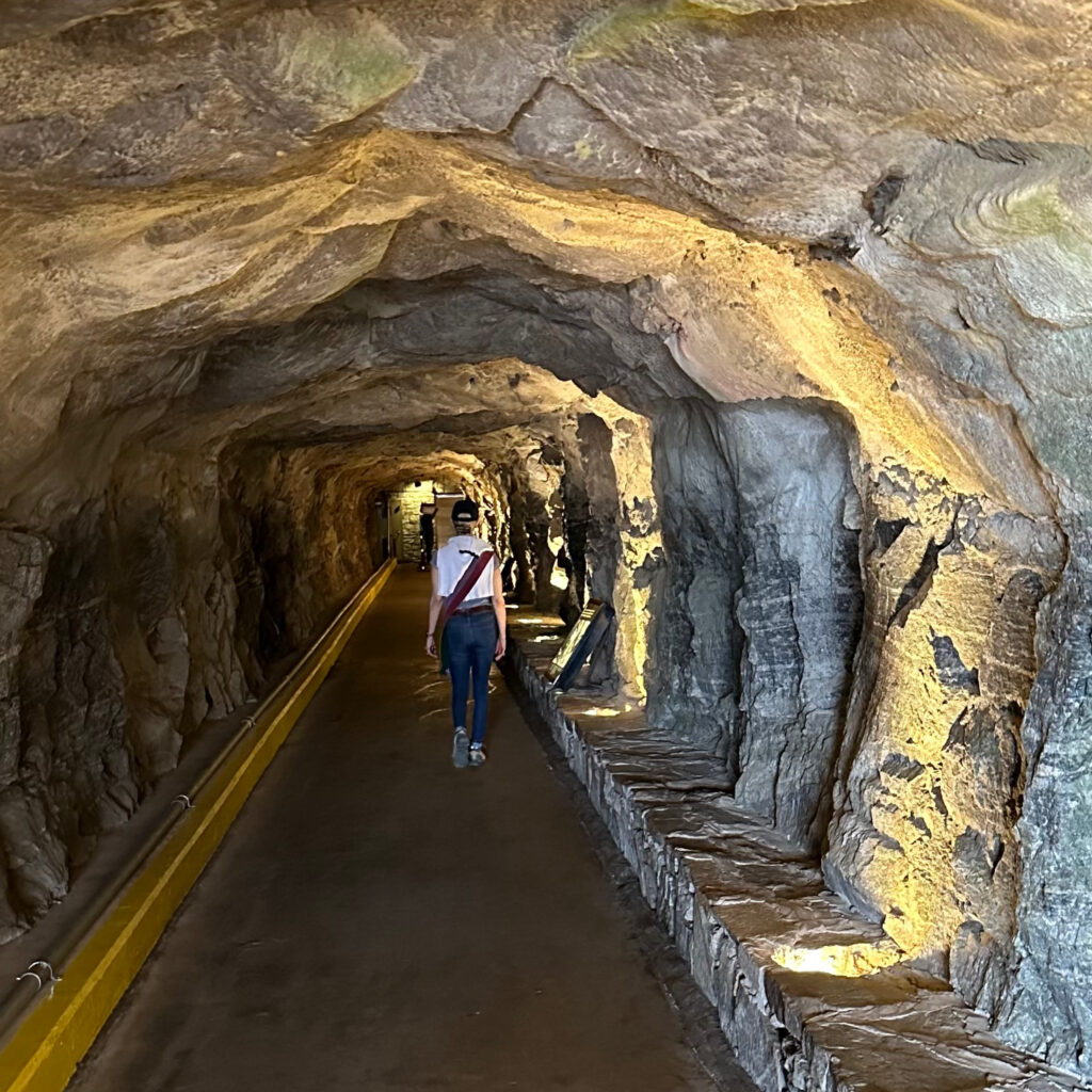 Chimney Rock elevator cave