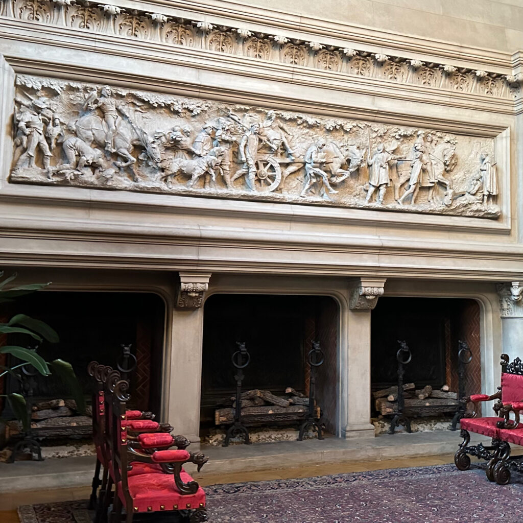 Supersized Biltmore Fireplace