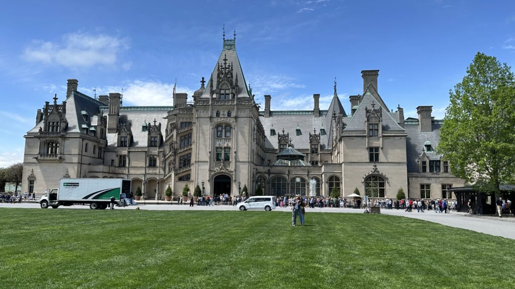 Guests waiting to enter the Biltmore