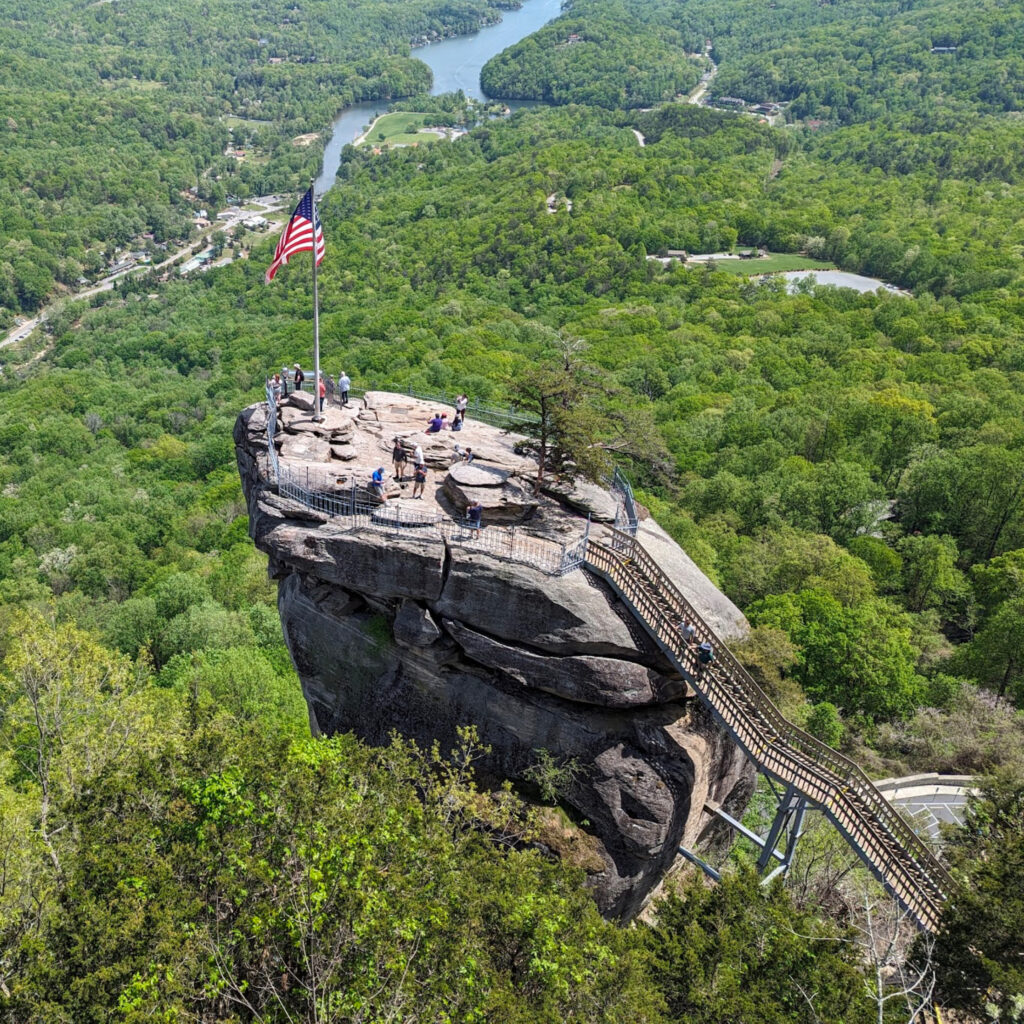 Chimney Rock from the very top