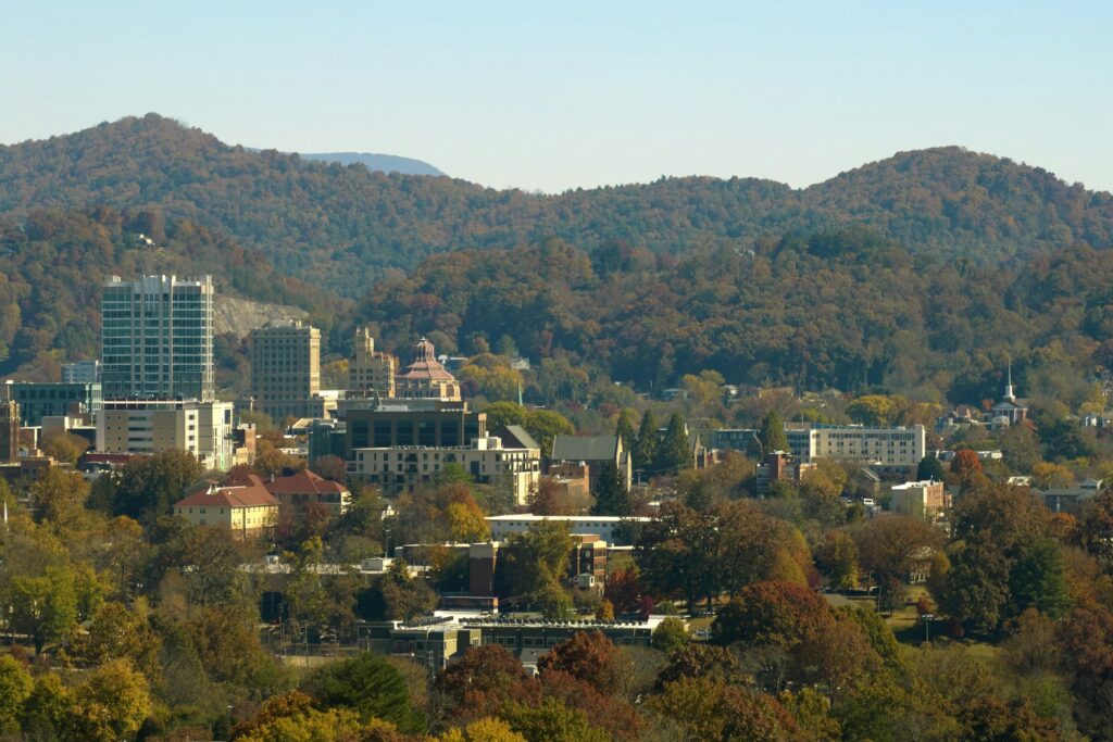 Asheville North Carolina downtown