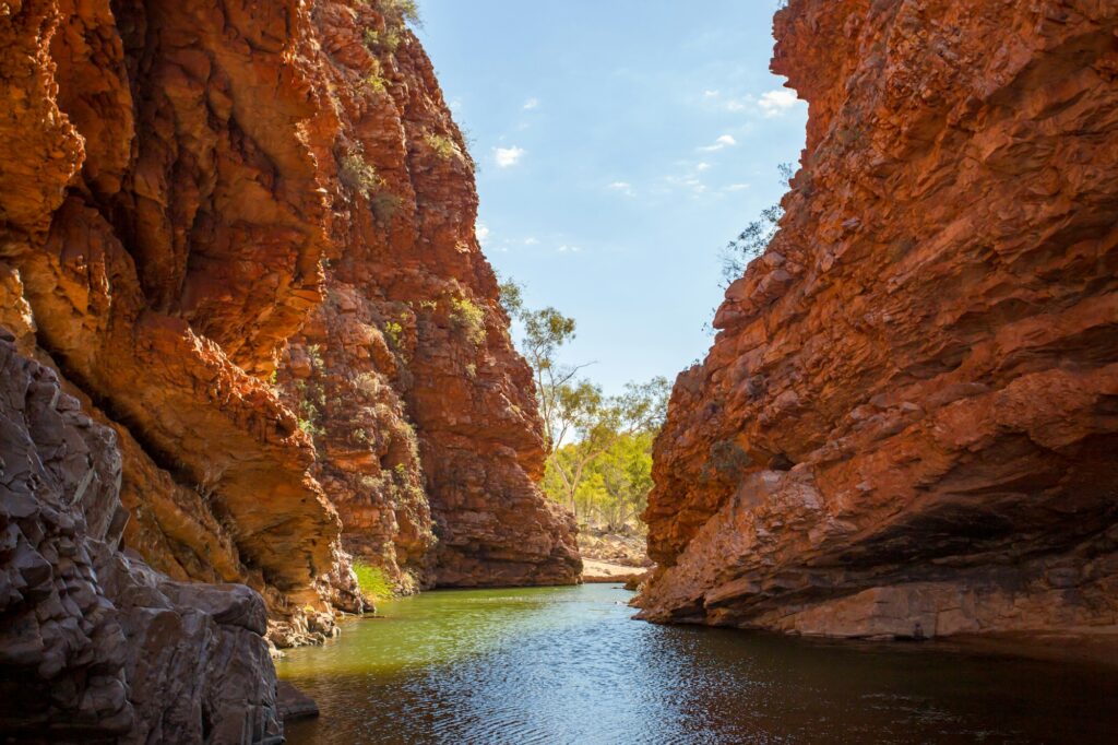 Simpsons Gap near Alice Springs in Australia