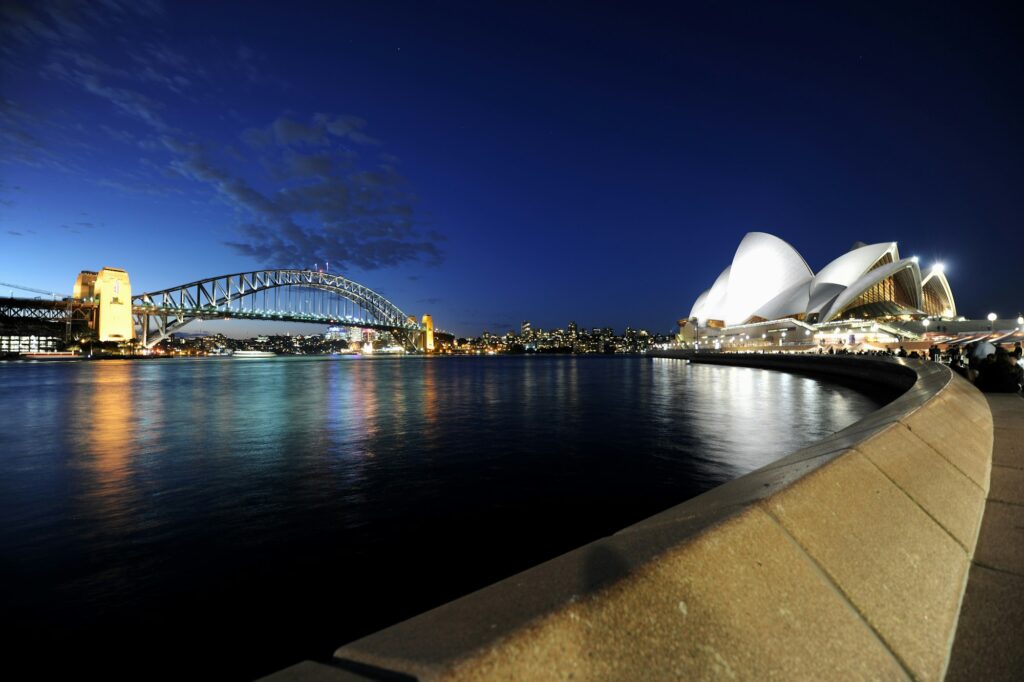 Sydney Opera House and Harbour Bridge