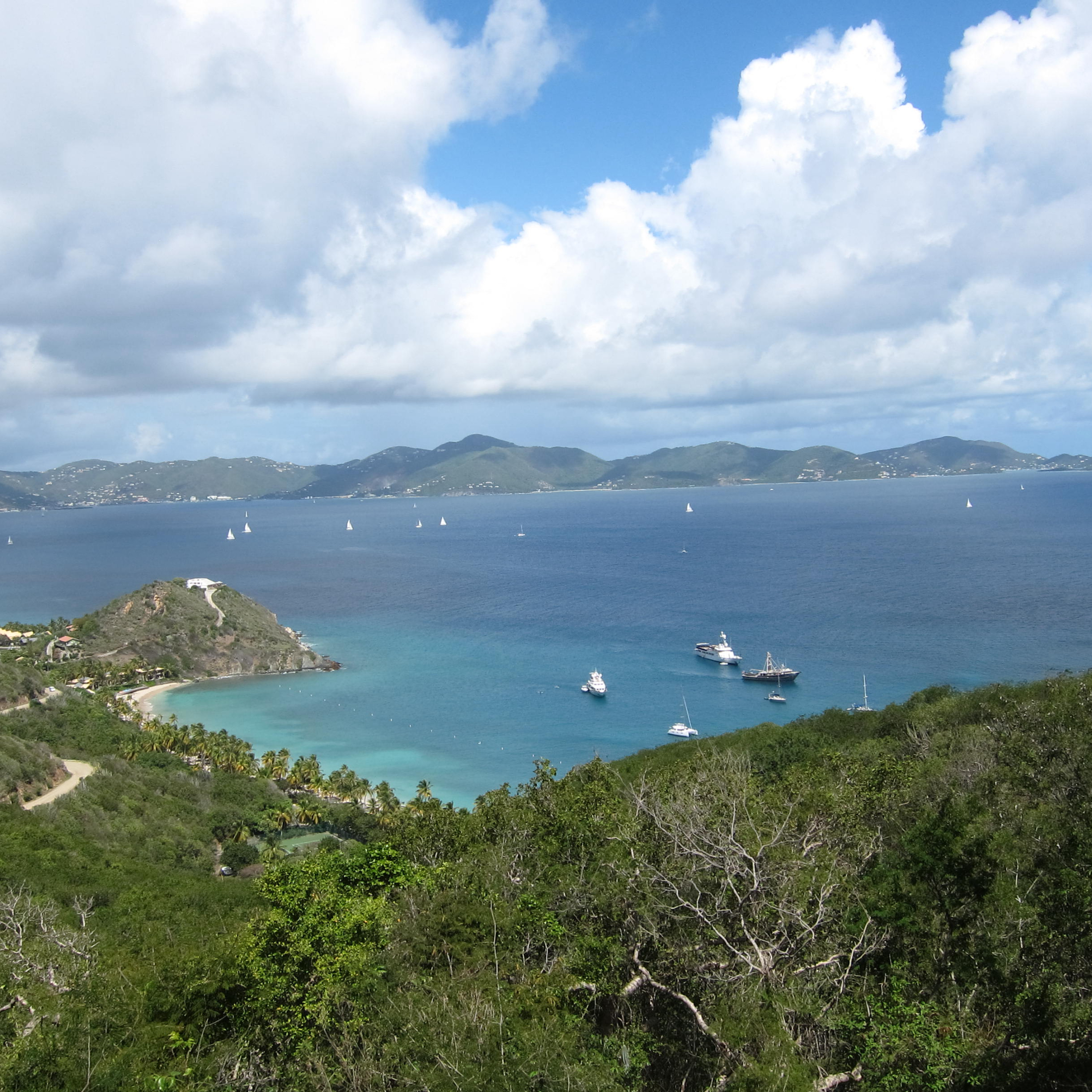 High Above Peter Island 2017