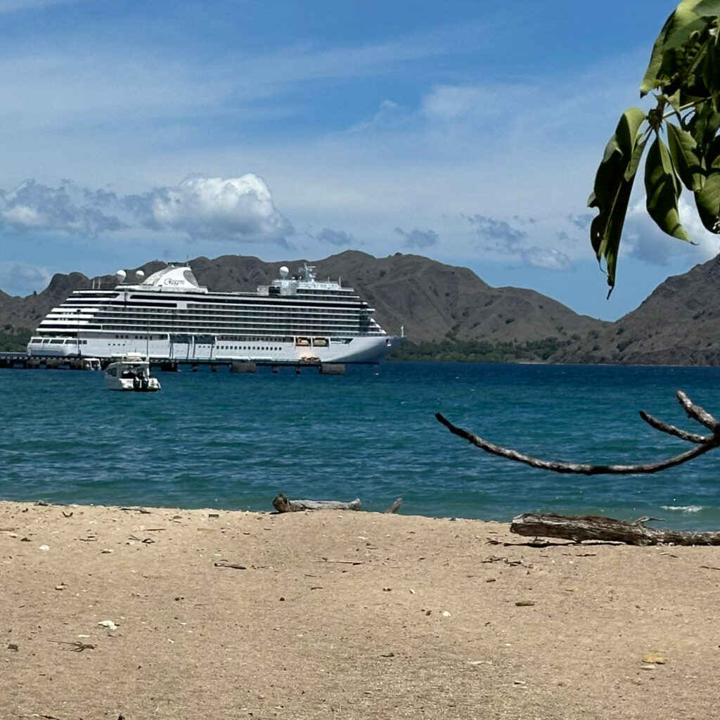 Big Boat Cruising in Komodo Island