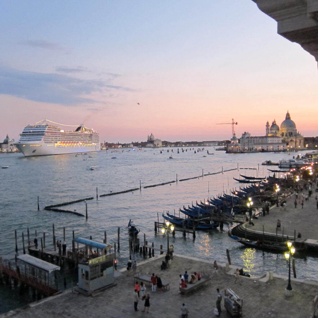 Big Boat in Venice before restrictions