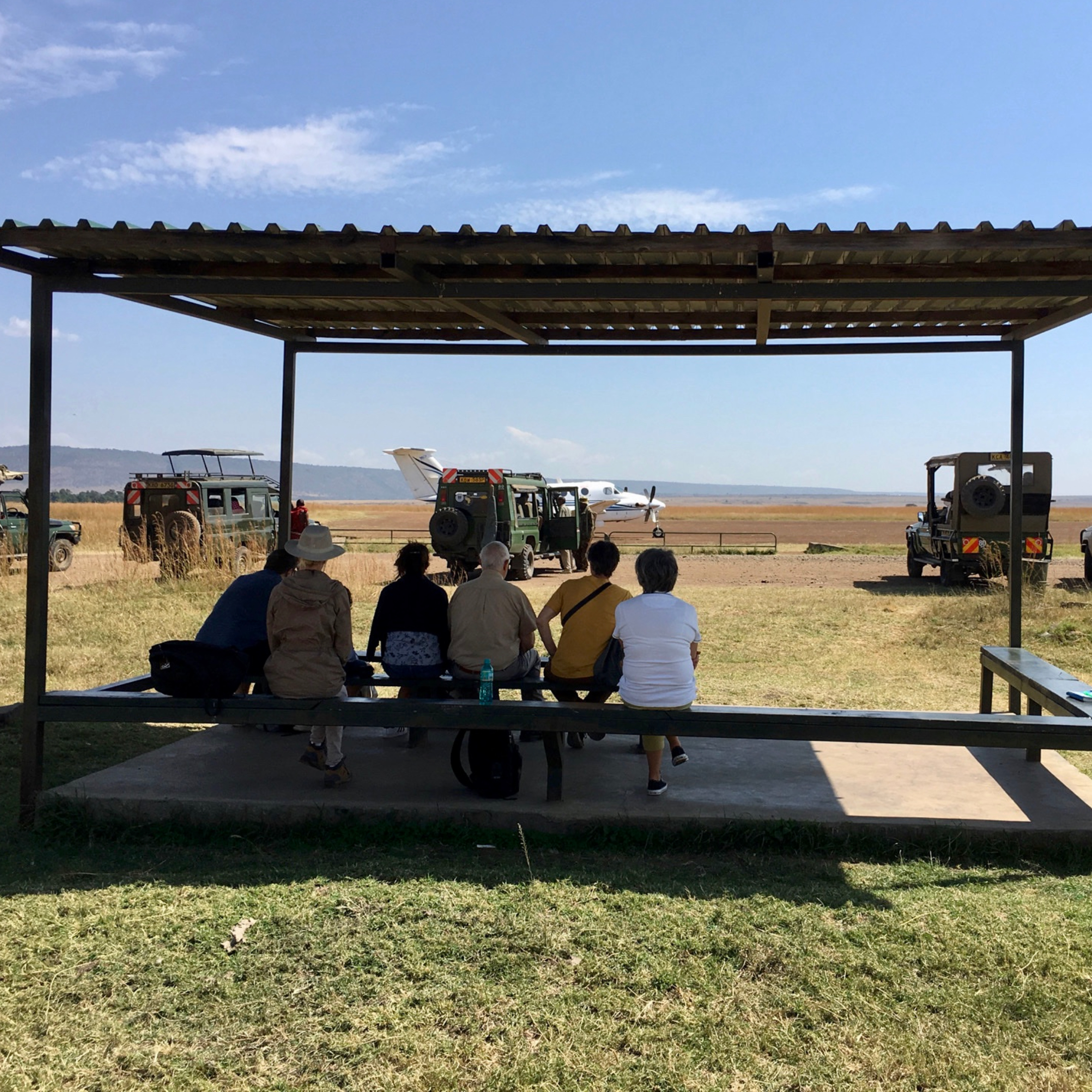 Traveling After Retirement: a remote African airstrip for our next adventure to begin!